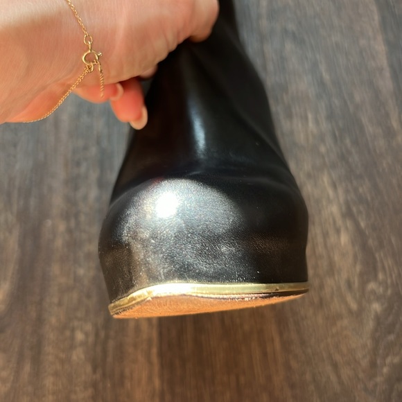 Givenchy Wedge Leather Platform Boots - Picture 9 of 11